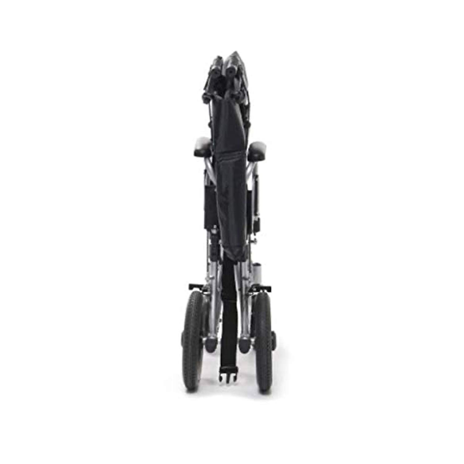 Everest & Jennings Bariatric Transport Wheelchair – Extra-Wide Folding Transit Chair with 24” Seat for Adults & Seniors