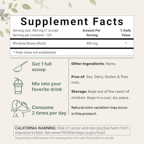 Rhodiola Rosea Root Extract
