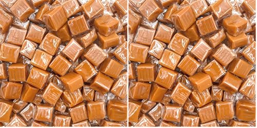 Caramel Candy Individually Wrapped, Caramel Cubes, 2 Lb Bag