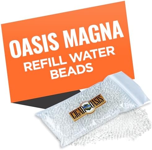 Cigar Oasis Magna Refill Water Beads - Optimal Humidor Solution for Stable Humidity, Compatible with Magna 3.0 and Older Models