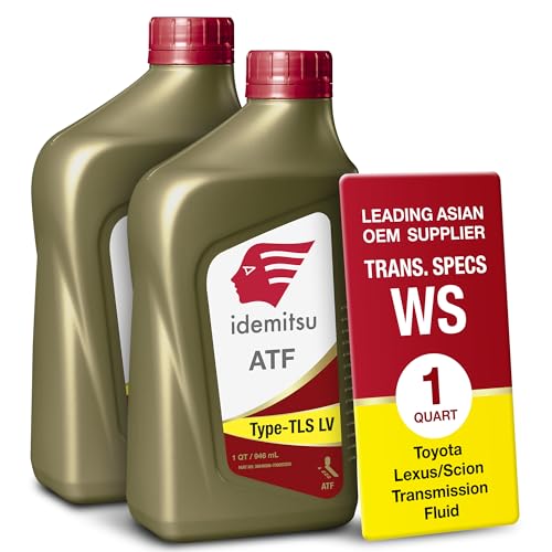 Idemitsu ATF Type TLS-LV (WS) Automatic Transmission Fluid for Toyota/Lexus/Scion - 1 Quart
