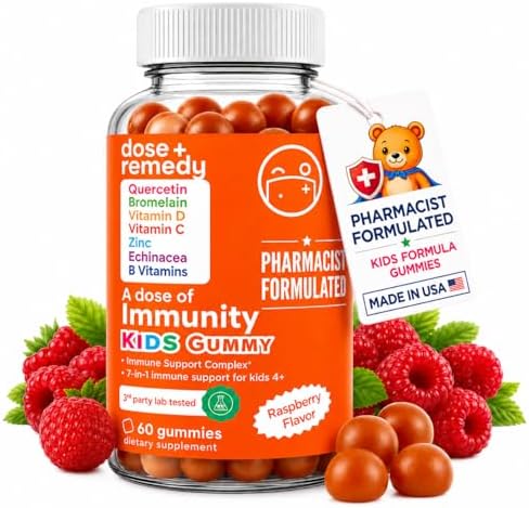 Dose of Immunity Immune Support Supplement & Booster for Adults, Zinc, 60ct