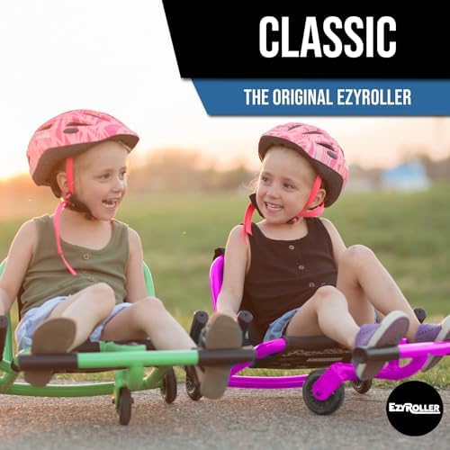 EzyRoller Classic Ride On Toy for Kids, Ages 3-12, Up to 154 lbs