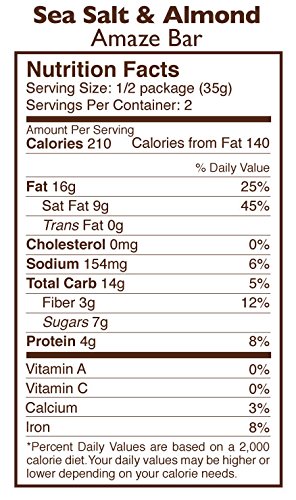 Taza Chocolate Organic Amaze Bar 95% Stone Ground, Wicked Dark, 2.5 Ounce (1 Count), Vegan