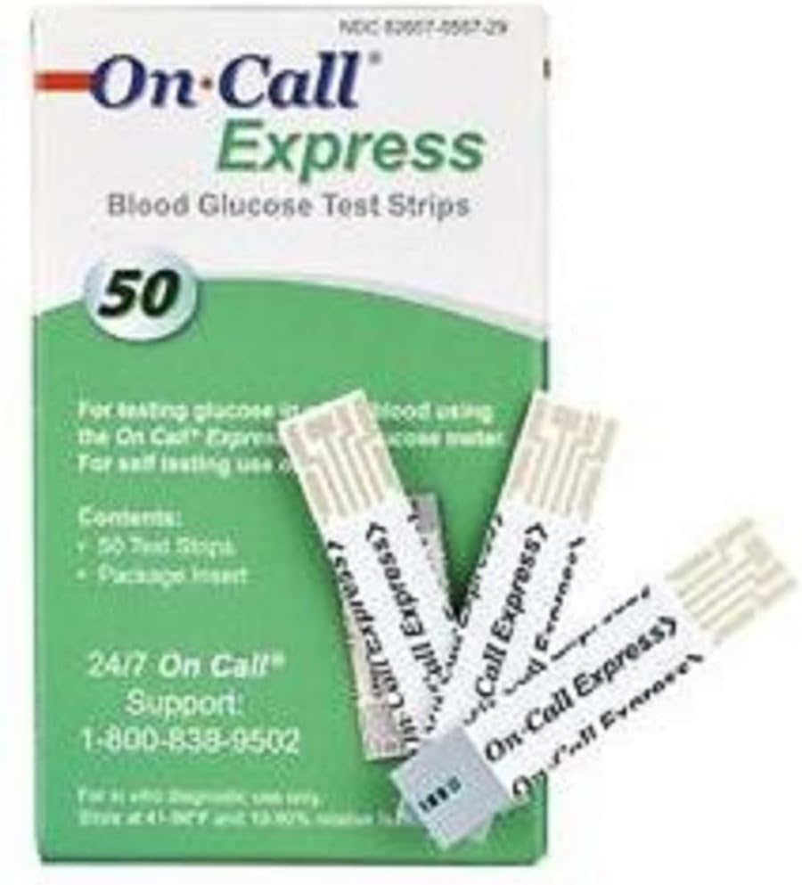 Blood Glucose Diabetic Test Strips- 200 count Value Bundle (4boxof50)