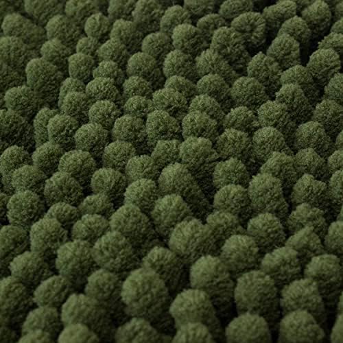 Dog Mud Mat, 31" x 20" Sage – Thick Microfiber Entry Rug for Snow, Mud & Salt – Absorbent, Quick-Dry, Washer-Safe & Non-Slip, Medium