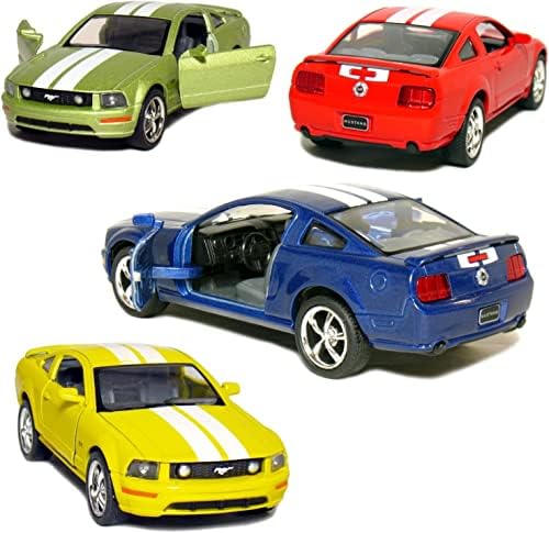 KiNSMART - 2006 Ford Mustang GT 1:38 Scale 5" Die Cast Metal Model Toy Car (Police)
