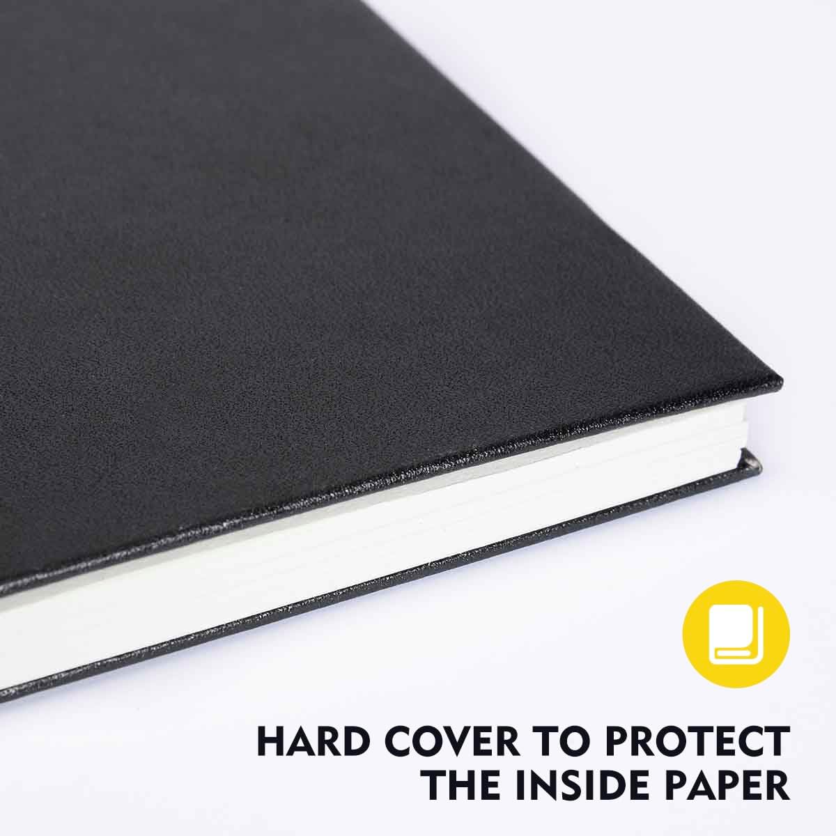 conda 8.5"x11" Sketch Book, 80 Sheets (68 lb/100gsm), Spiral Bound Artist Sketch Pad, Durable Acid Free Drawing Paper for Drawing Painting