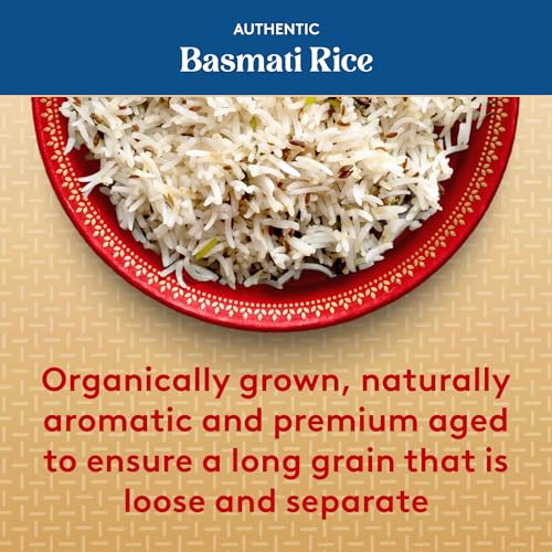 Authentic Royal - Naturally Aged Long Grain Indian White Basmati Rice - 20 Pound