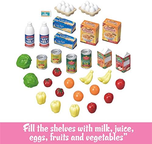 Calico Critters - Grocery Market - Town Collection - Kids Pretend Play Toy | Stock shelves, fill baskets