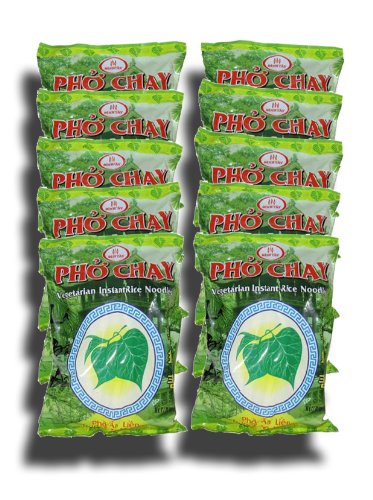 Binh Tay Pho Chay Vegetarian Instant Rice Noodles 14oz (Pack of 10)