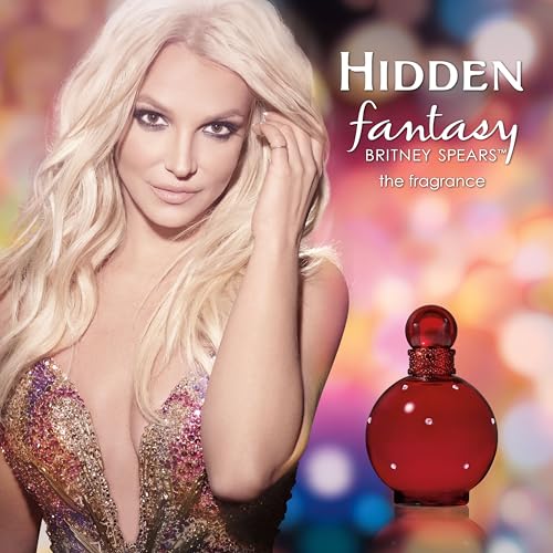 Britney Spears™ Hidden Fantasy, Eau De Parfum EDP Spray for Women, 3.3 Fl Oz / 100mL