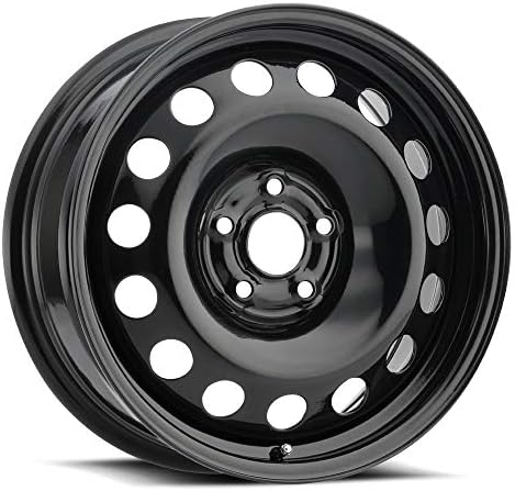 VISION 16" Inch 5x100 Wheel Rim SW60 Snow 16X6.5 +38 Black