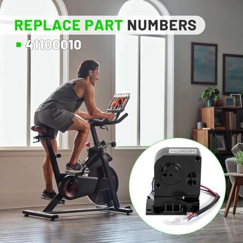 Resistance Motor 6V 411458 Brake Tension Motor Compatible with Nordic Track ProForm Tour DE France Smart Power 10.0 Stationary Bike Elliptical