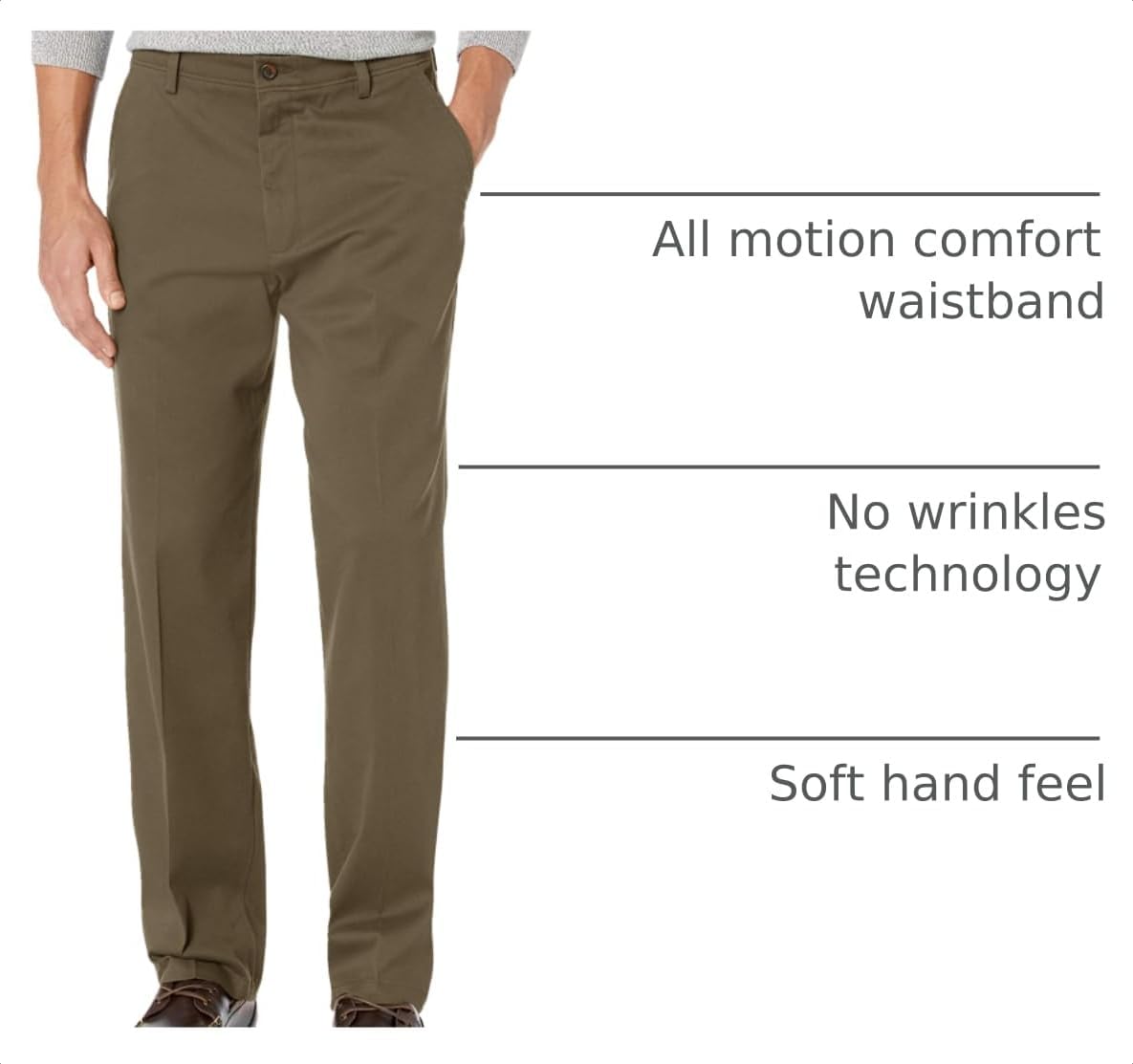 Dockers Men's Classic Fit Easy Khaki Pants (Regular and Big & Tall)