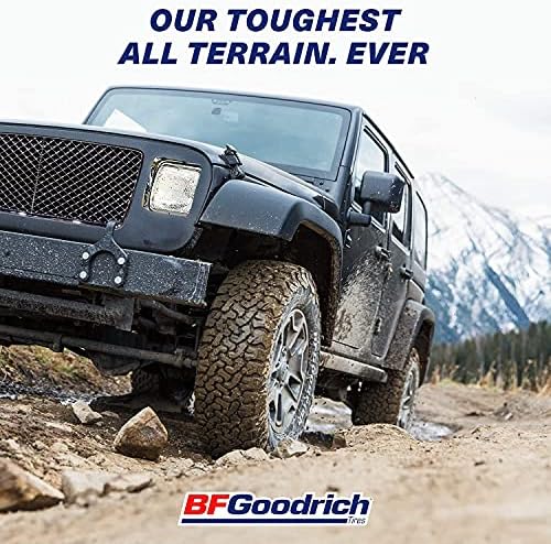 BFGoodrich All Terrain T/A KO2 Radial Car Tire for Light Trucks, SUVs, and Crossovers, 31x10.50R15/C 109S | Light Truck All Terrain All Weather Traction 109S Rated C (6 Ply) Radial Construction Raised White Letters Tire