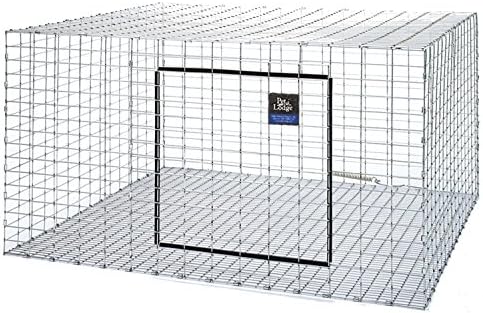 Miller Little Giant AH3030 Rabbit Hutch, 30 x 30 x 16, Galvanized