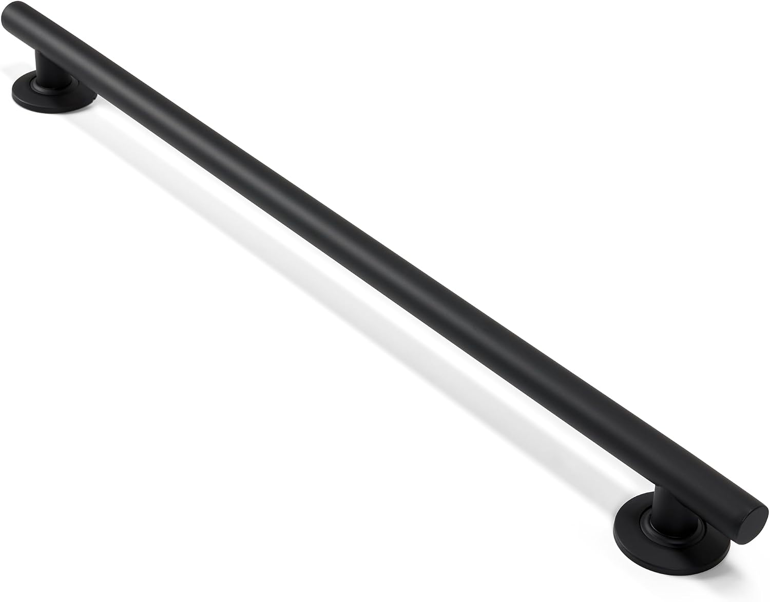 Seachrome 18-inch Coronado Designer Straight Bathroom Shower Grab Bar, Satin Stainless Steel, Brushed Nickel