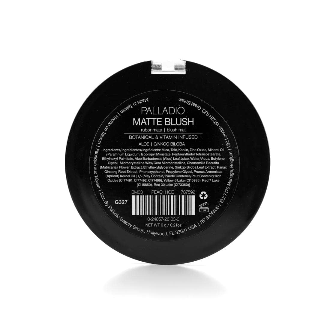 Palladio Matte Blush, Berry Pink