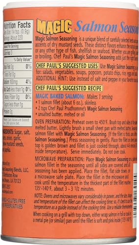 Chef Paul Prudhomme's Magic Salmon Seasoning - 7 oz