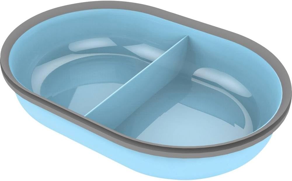 SureFeed Split Bowl Blue