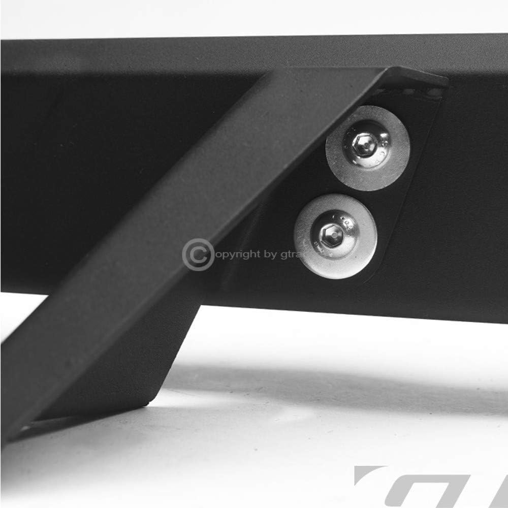 Modular Drop Step Nerf Bars Board Matte Black 2007-2018 For Toyota Tundra CrewMax Cab