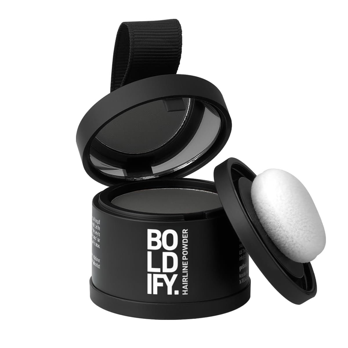 Boldify Hairline Powder, Root Touch Up Hair Color Dark Brown 4g