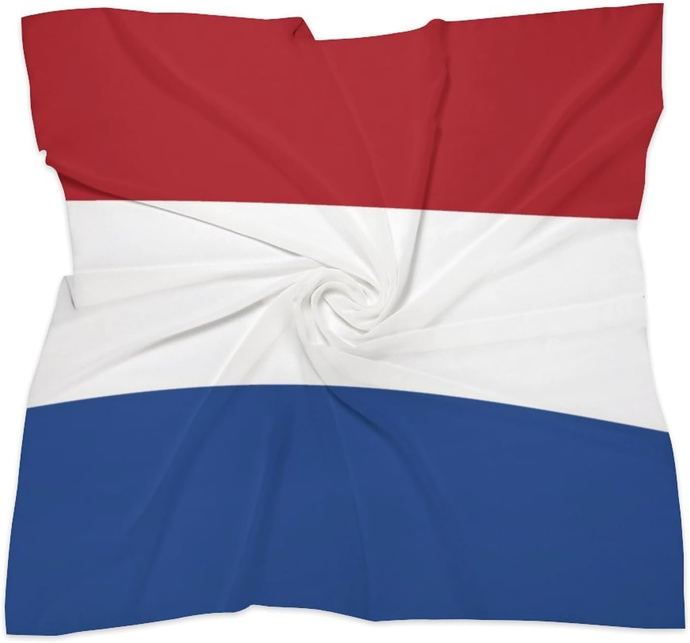 Flag Silk Scarf Head Hair Wraps Bandana Square Satin Head Scarf For Women