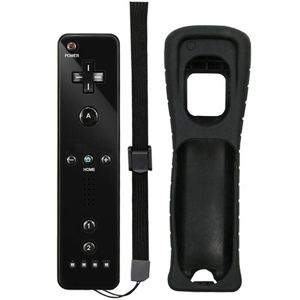 ChamZA Wireless Motion Remote Controller for Wii/Wii U, w/Soft Case & Hand strap (Red)