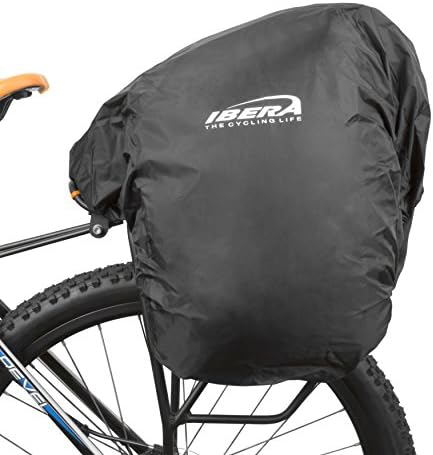 Ibera Bicycle All Weather Rain Cover for Commuter Bags and Panniers