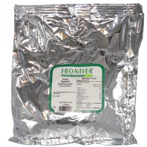 Frontier Natural Products Cayenne Ground 90000 Heat Units -- 16 oz