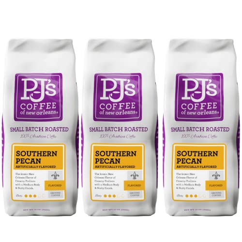 PJ's Coffee - French Roast (Pack of 1 - Ground Coffee)