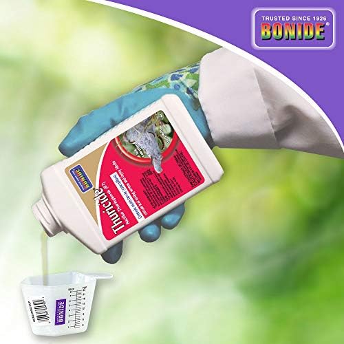 Bonide Thuricide BT Concentrate, 8 oz Ready-to-Mix Solution for Caterpillar, Moth and Worm Control in Lawn and Garden