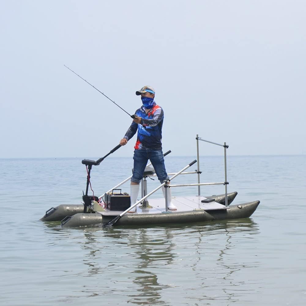 AQUOS Haswing 12V 65lbs 35.5in Brushless Transom Trolling Motor