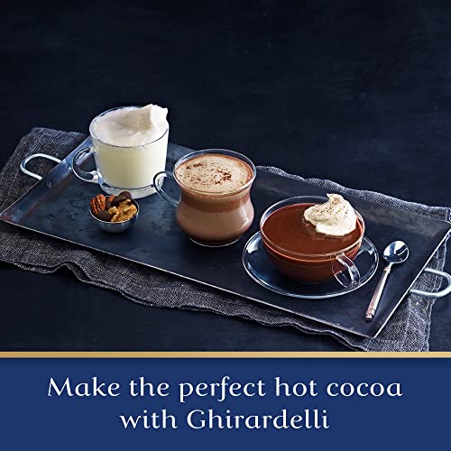 Ghirardelli Chocolate - Premium Hot Cocoa 2 lb pouch with Ghirardelli Stamped Barista Spoon