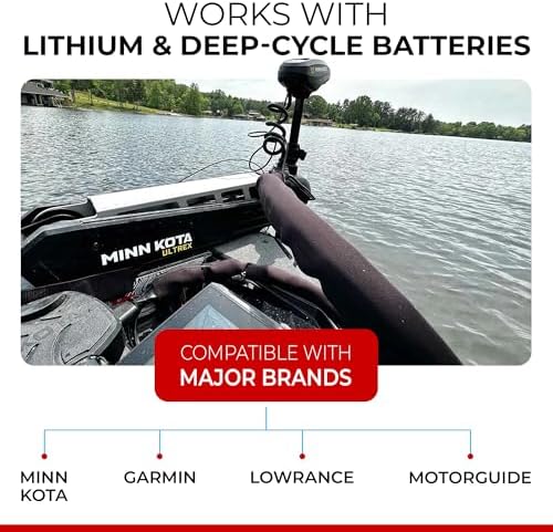 Connect-Ease RCE24VBK 24-Volt Trolling Motor Connection Kit with Out On-Board Charging