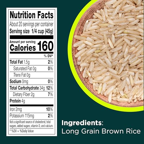 RiceSelect Texmati Brown Rice, Long-Grain Brown Basmati Rice