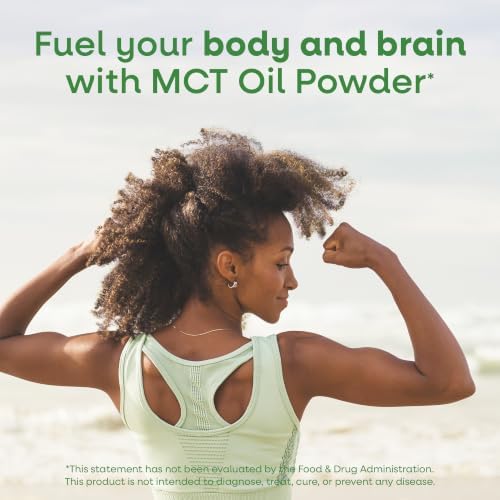 Nature's Way Organic MCT Oil, Brain and Body Fuel*, Keto & Paleo, 16 Fl Oz | Liquid Coconut MCT Oil with C8 Caprylic & C10 Capric Acids, 14 g Medium Chain Triglycerides per Serving, Non-GMO
