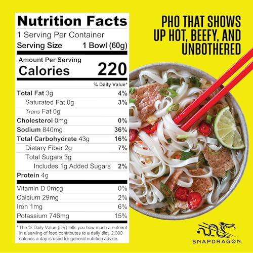 Snapdragon Laksa Curry Instant Noodle Bowls | Coconut Curry Flavor with Rice Noodles | Gluten-Free | No MSG Added | 2.1 oz (6 Pack)