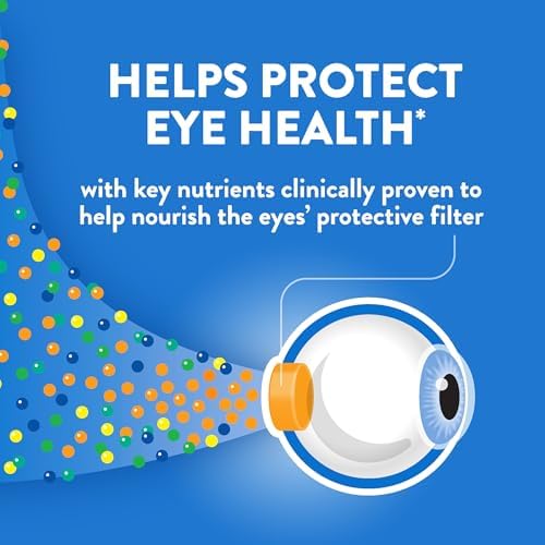 Ocuvite 50+ Eye Vitamin & Mineral Supplement, Multivitamin for Vision & Ocular Health with Omega-3, Zinc, Vitamins C & E, Lutein & Zeaxanthin, Zinc Supplements for Women and Men, 50 Softgels