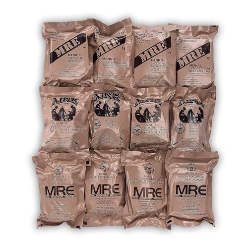 Sopakco US Military MRE, A Case, Menus 1-12, 2026