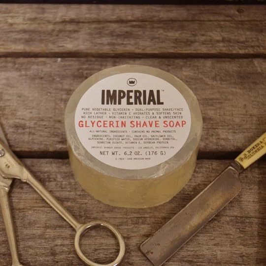 Imperial Barber Glycerin Soap Puck for Shave & Face Use