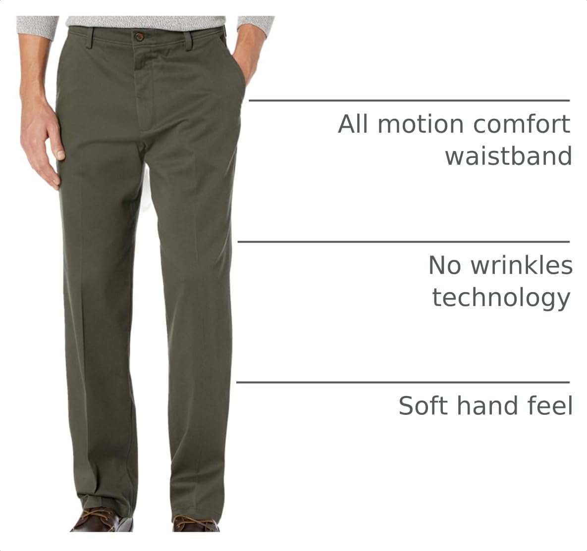 Dockers Men's Classic Fit Easy Khaki Pants (Regular and Big & Tall)
