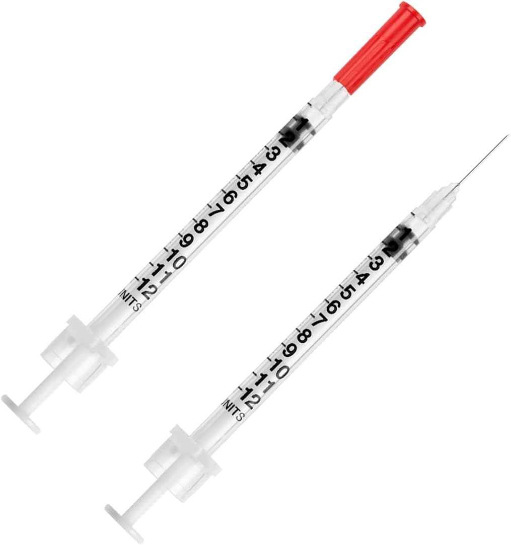 UltiCare VetRx U-40 Pet Insulin Syringes, 3/10cc, 29G x 1/2", 100 Ct