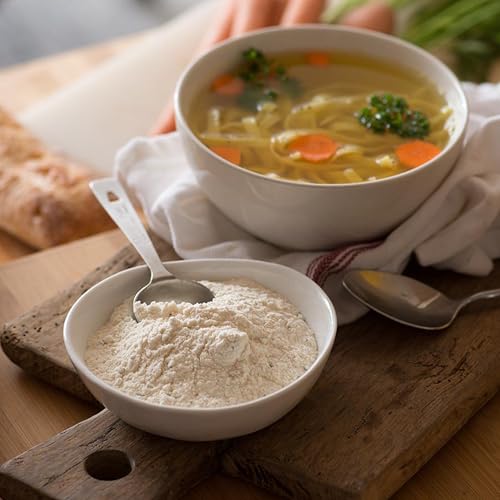 Frontier Co-op Vegetable Broth Powder, 1-Pound Bulk Bag, Broth, Soup Base, Gravy, Hot Drink, Kosher