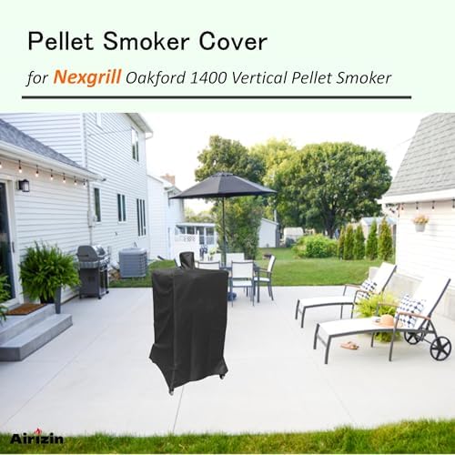 Grill Cover Replacement for Nexgrill Oakford 1400 Vertical Pellet Smoker,Oakford 1400 Grill Cover Accessories 700-0013