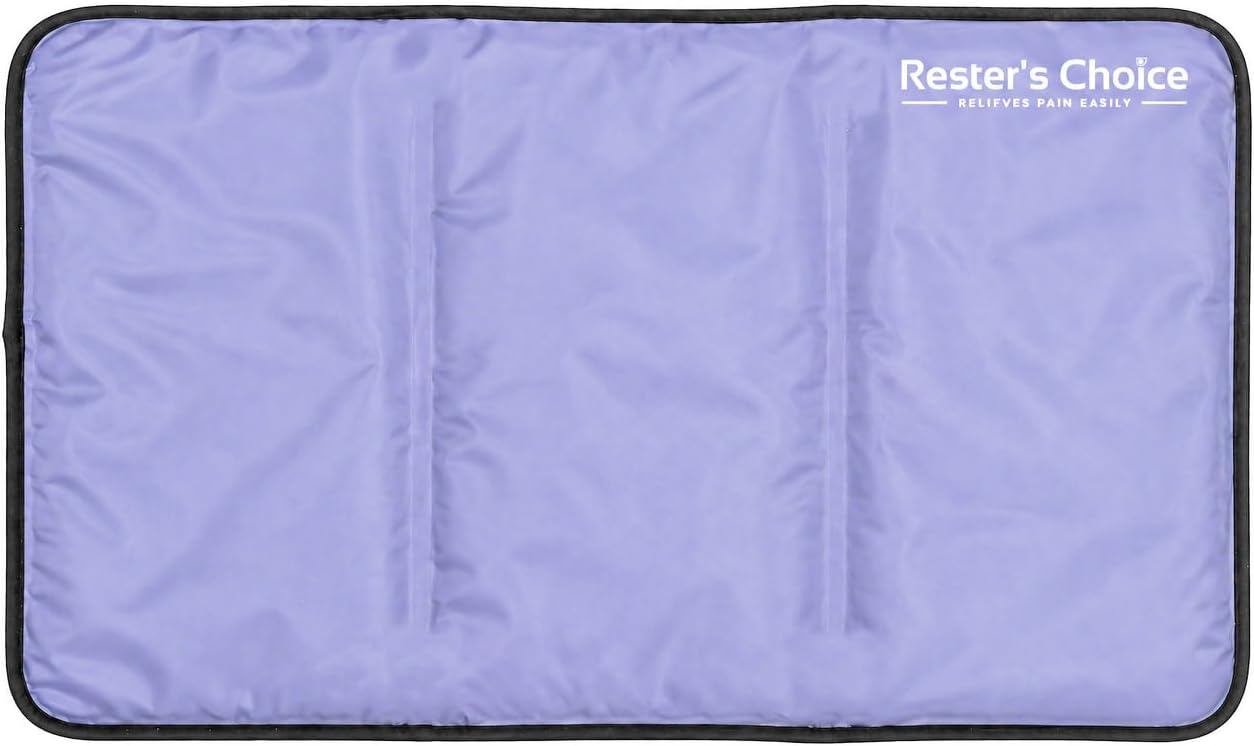 Gel Soft Flexible Ice Pack for Injuries Reusable - (Large: 11"x14.5") for Hip, Shoulder, Knee, Back - Comfy Cold Pack Compress for Swelling, Bruises, Surgery