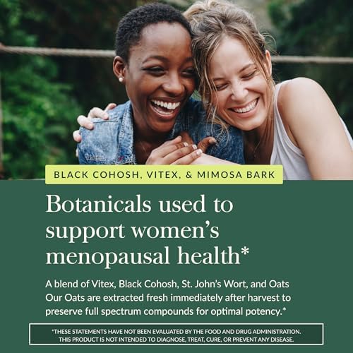 Gaia Herbs Menopause Support Daytime - Helps Support Hormone Balance & Well-Being for Women* - with Vitex, Black Cohosh