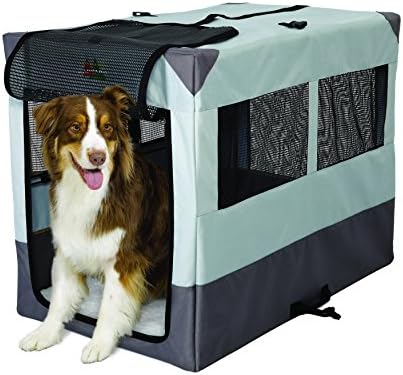 MidWest Canine Camper 24-inch Portable Tent Crate for Dogs