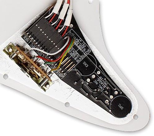 EMG SL20 Steve Lukather Prewired Guitar Pickguard Set, Black